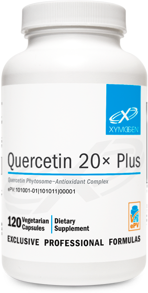 Quercetin 20× Plus (Xymogen) 120ct front