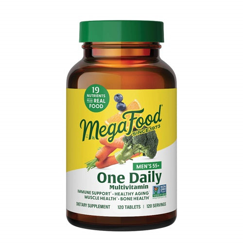 men over 55 one daily 120 tablets megafood