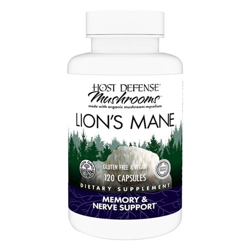 lion's mane capsules 120ct host defense