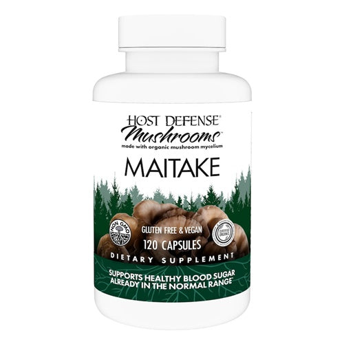 maitake capsules 120ct host defense