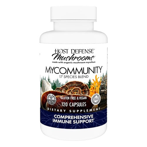 mycommunity mushrooms capsules 120ct host defense