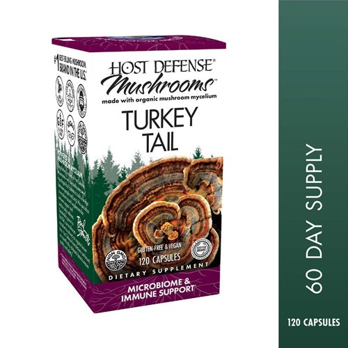 buy turkey tail 120ct capsules host defense