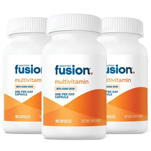 Multivitamin Capsule One PER Day with 45 mg Iron Bariatric Fusion