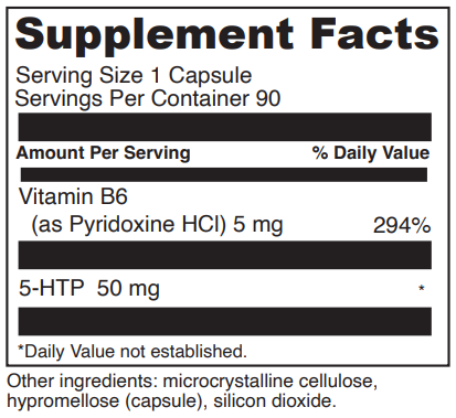 5 htp davinci labs supplement facts