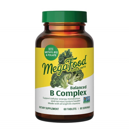 balanced b complex 60 tablets megafood