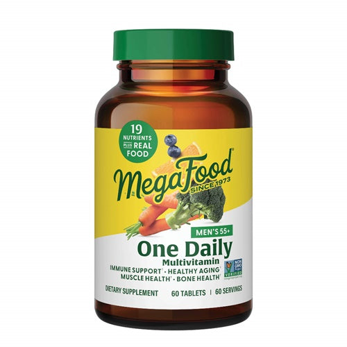 men over 55 one daily 60 tablets megafood