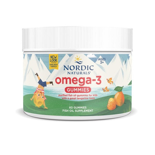 Nordic Omega-3 Gummies Tangerine (Nordic Naturals)