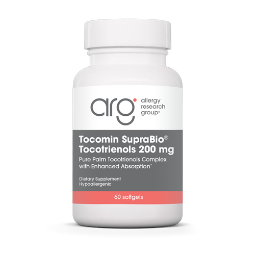 tocomin suprabio tocotrienols 200 mg 60 softgels allergy research group