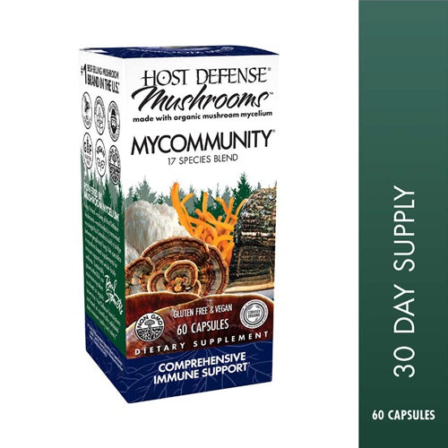 buy mycommunity mushrooms capsules 60ct host defense