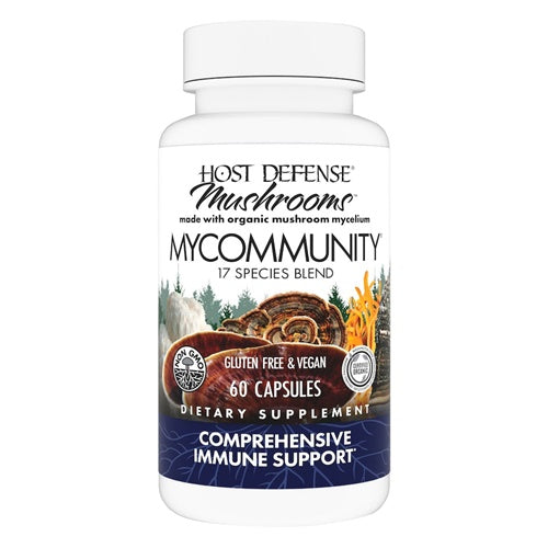 mycommunity mushrooms capsules 60ct host defense