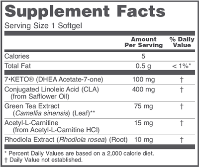 BACKORDER ONLY - 7-KETO® LeanGels™