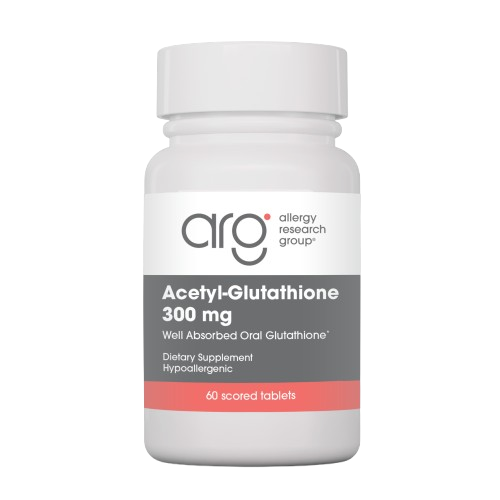 acetyl-glutathione 300 mg allergy research group