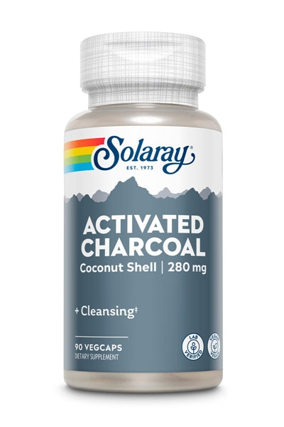 Activated Charcoal 280 mg Solaray