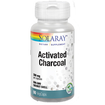 Activated Charcoal 280 mg Solaray