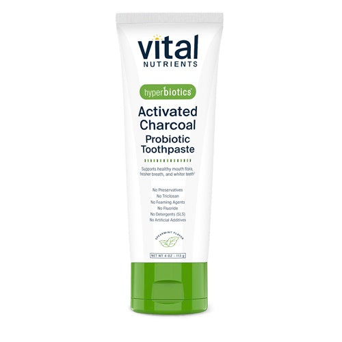 activated charcoal probiotic toothpaste vital nutrients