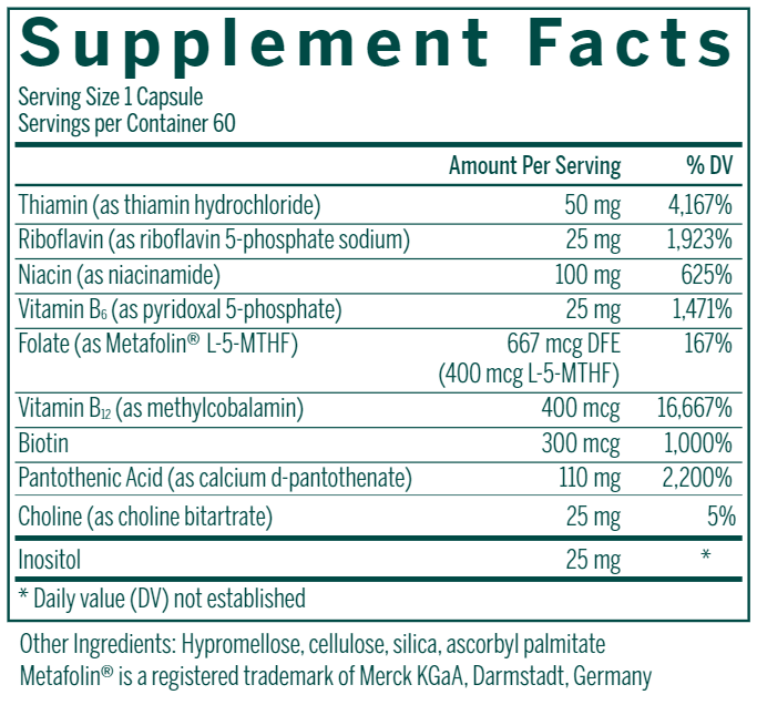 BACKORDER ONLY - Active B Complex