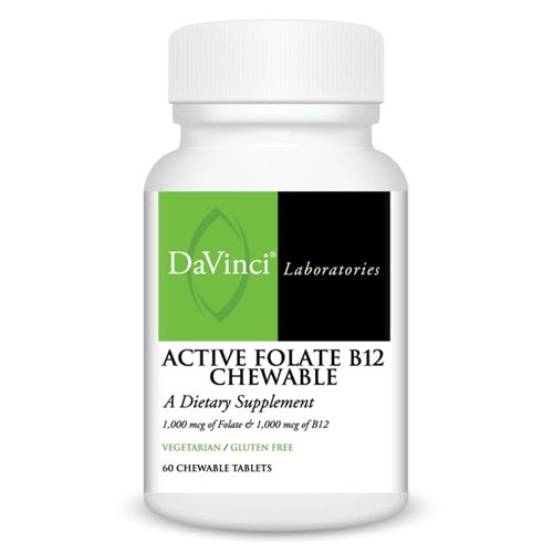 active folate b12 chewable davinci labs