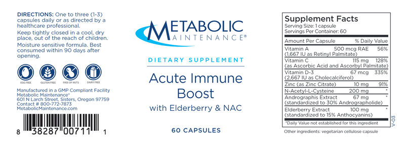 Acute Immune Boost