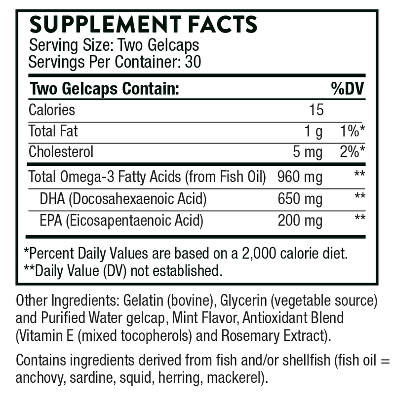 Advanced DHA Thorne