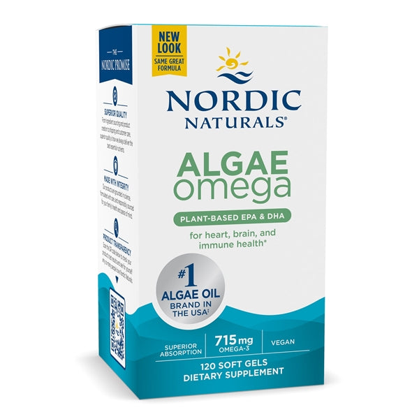 Algae Omega Soft Gels 120 Count