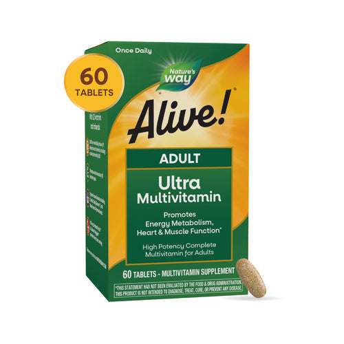 alive! once daily ultra potency multivitamin nature's way