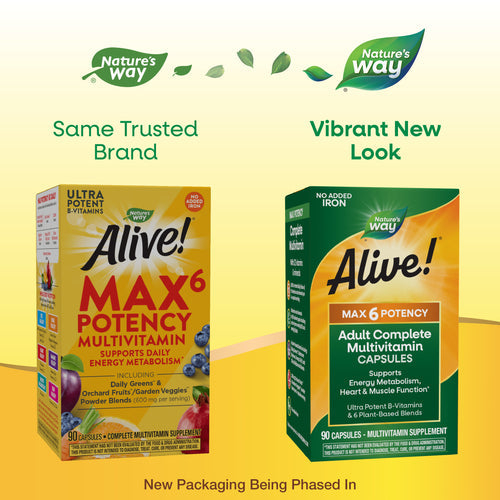 buy alive! max6 daily (no iron) nature's way