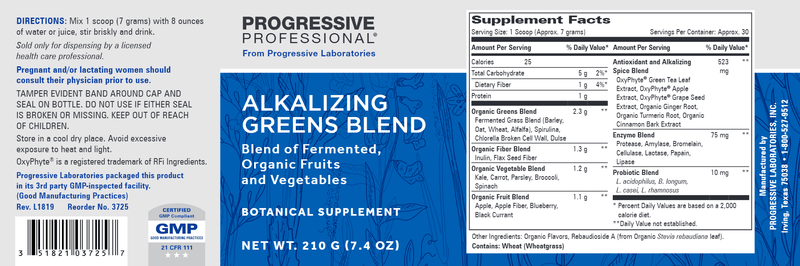 Alkalizing Greens Blend