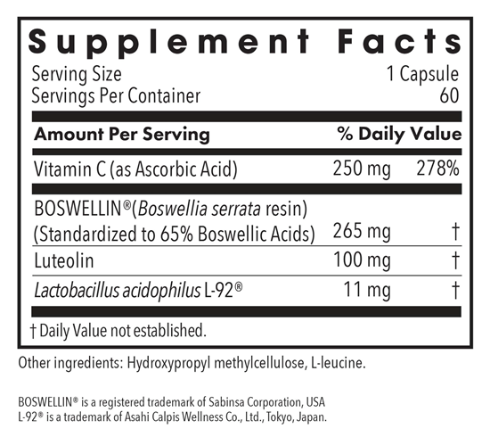 aller-aid l-92 allergy research group supplement facts