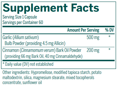 Allisyn supplement facts Genestra