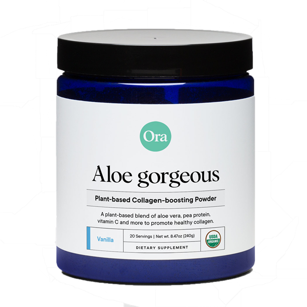 Aloe Gorgeous: Collagen Booster Beauty Powder (Ora Organic) Vanilla