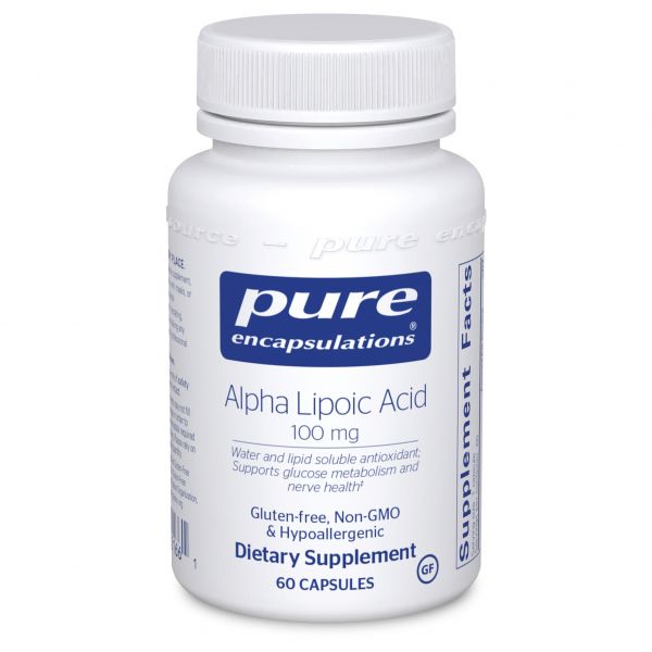 Alpha Lipoic Acid 100 mg 60 Count