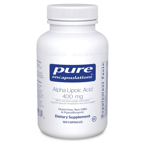 Alpha Lipoic Acid 400mg (Pure Encapsulations)