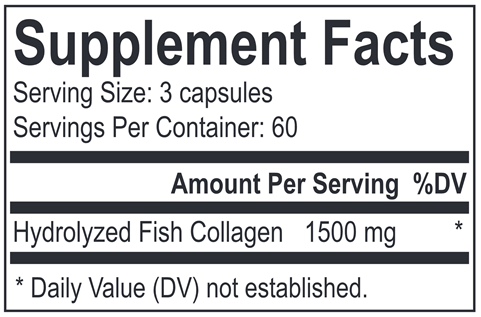 AminoGest (Energetix) Supplement Facts