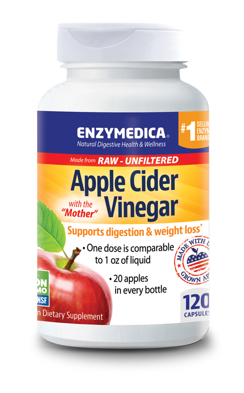 Apple Cider Vinegar Capsules Enzymedica