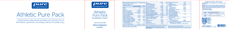 Athletic Pure Pack