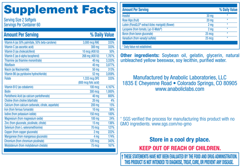 aved-multi softgel anabolic laboratories supplement facts