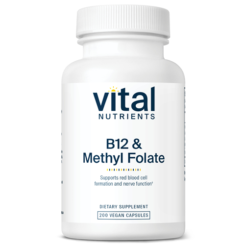 b-12 methyl folate vital nutrients