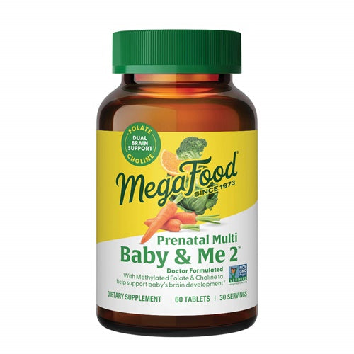 baby & me 2 prenatal multi 60 tablets megafood