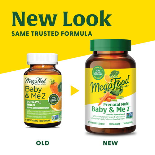 buy baby & me 2 prenatal multi megafood