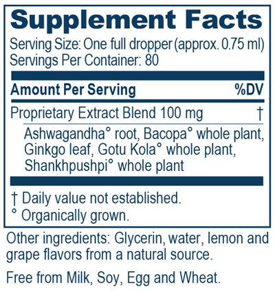 bacopaplus kids drops ayush herbs supplement facts