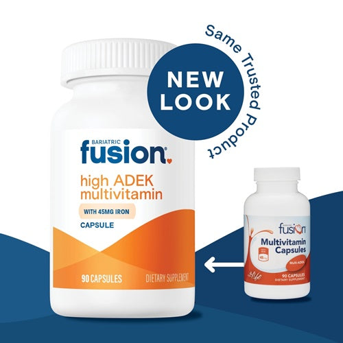 buy Multivitamin Capsule ADEK with 45mg IRON Bariatric Fusion