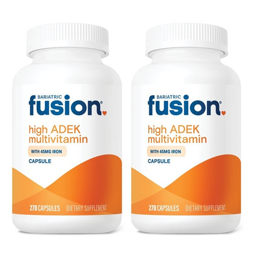 Multivitamin Capsule ADEK with 45mg IRON Bariatric Fusion