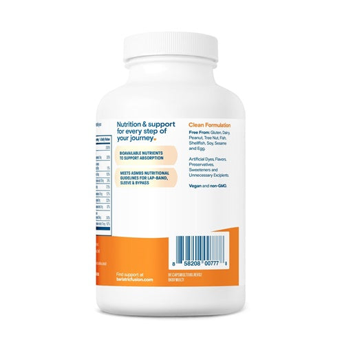 buy Multivitamin Capsule without Iron Bariatric Fusion side