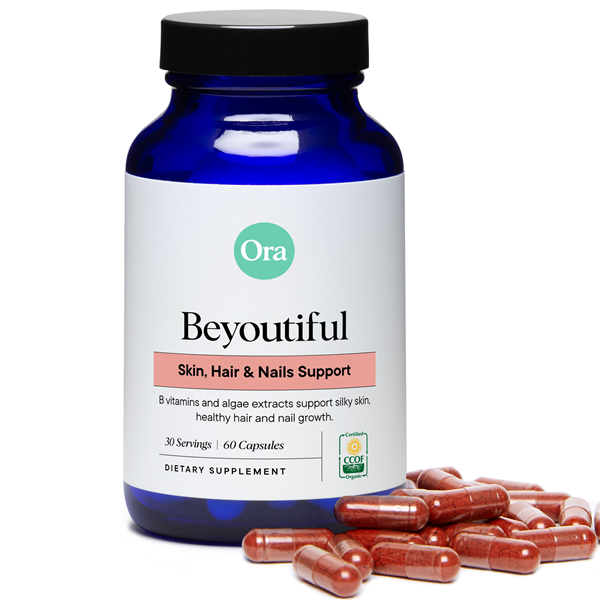 Be You Tiful: Organic Skin & Hair Beauty Support Capsules