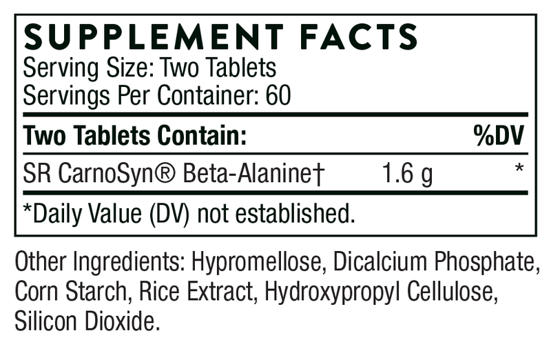 Beta Alanine-SR Thorne