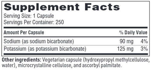 bi-carb formula sfi health supplement facts