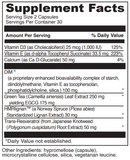 biodim complex davinci labs supplement facts