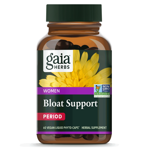 Bloat Support Period Gaia Herbs front