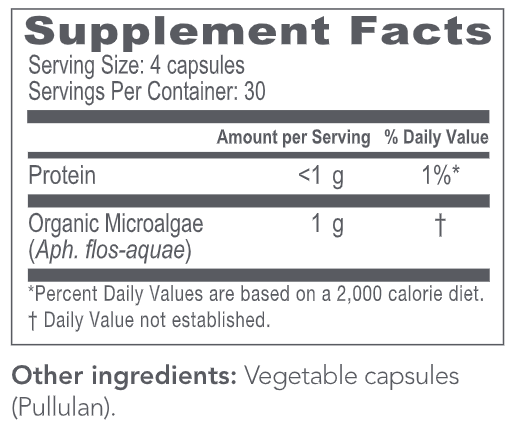 Body Capsules New Earth supplement facts