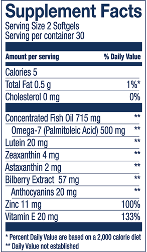 Bold Vision ProActive Wiley's Finest supplement facts